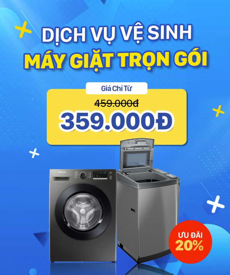 Vệ sinh máy giặt